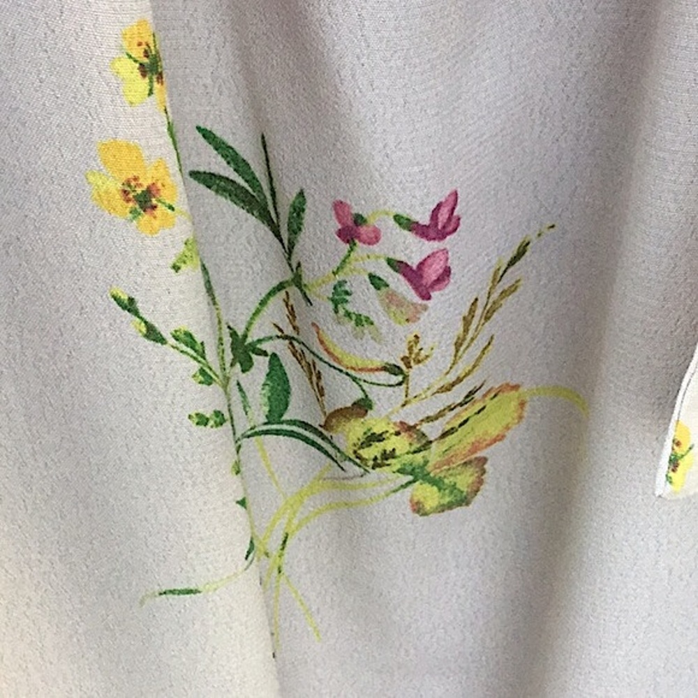 A Loves A Prairie Tan Multiple Color Floral Ruffle Maxi Sleeveless Dress - Picture 9 of 14